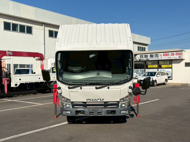 いすゞ エルフ 小型 平ボディ（クレーン付） TKG-NMR85AN(98893) 5枚目
