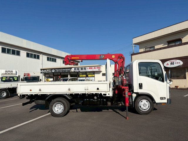 いすゞ エルフ 小型 平ボディ（クレーン付） TKG-NMR85AN(98893) 10枚目