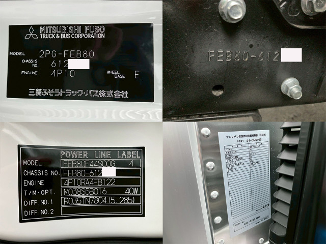 三菱ふそう キャンター 小型 バン 2PG-FEB80(98895) 29枚目