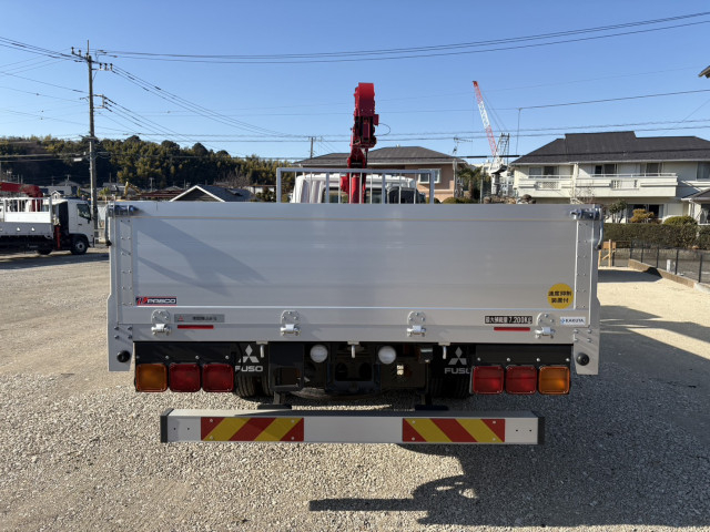 三菱ふそう ファイター 増トン 平ボディ（クレーン付） 2KG-FK62FZ(98904) 8枚目