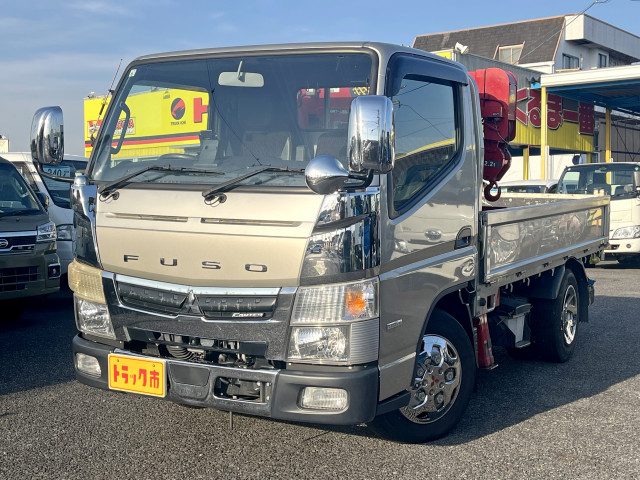 三菱ふそう キャンター 小型 平ボディ（クレーン付） 2PG-FBAV0(98910) 2枚目