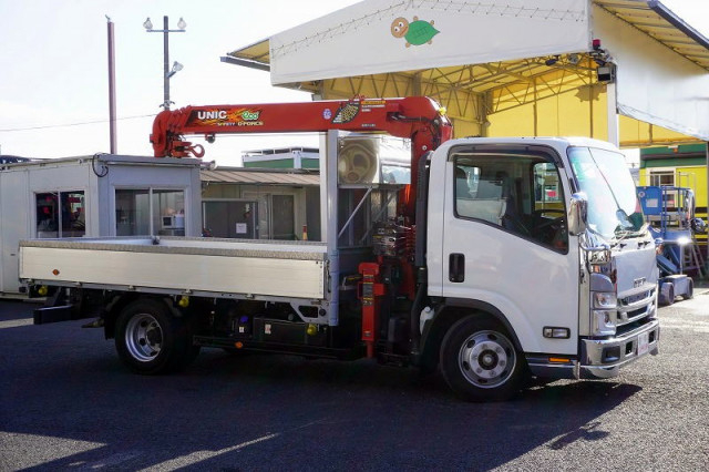 いすゞ エルフ 小型 平ボディ（クレーン付） 2RG-NPR88AR(98930) 6枚目