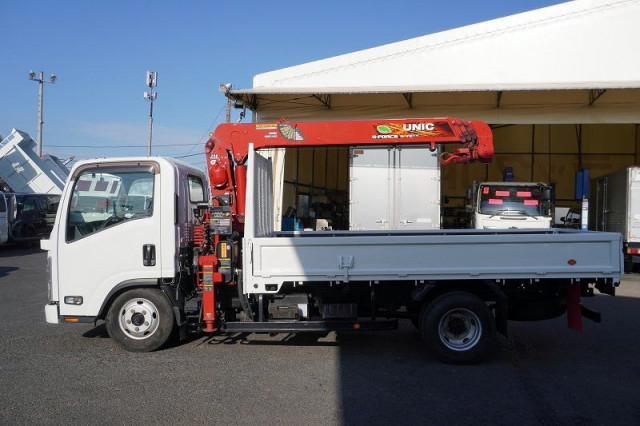いすゞ エルフ 小型 平ボディ（クレーン付） 2RG-NMR88AR(98933) 3枚目