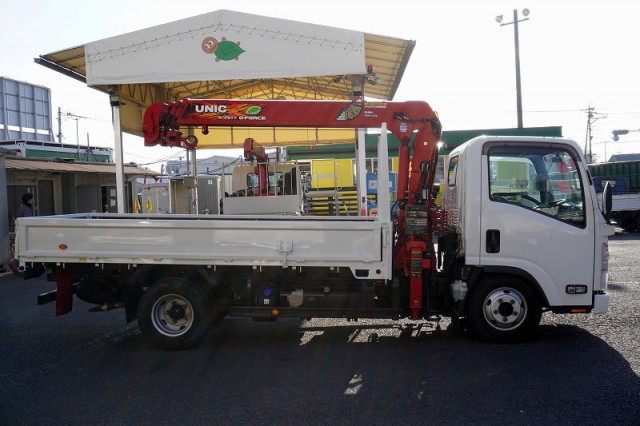 いすゞ エルフ 小型 平ボディ（クレーン付） 2RG-NMR88AR(98933) 5枚目