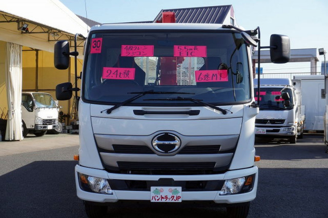 日野 レンジャー 中型 平ボディ（クレーン付） 2KG-FD2ABA(98936) 2枚目