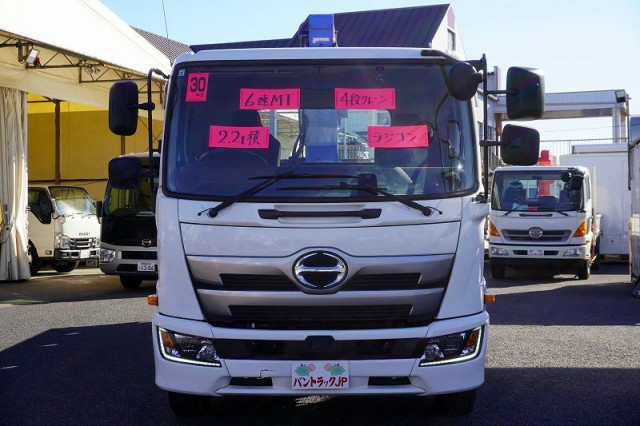 日野 レンジャー 中型 平ボディ（クレーン付） 2KG-FD2ABA(98937) 2枚目