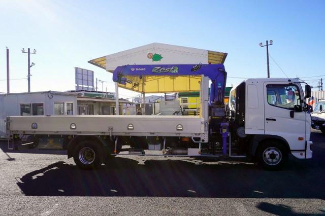 日野 レンジャー 中型 平ボディ（クレーン付） 2KG-FD2ABA(98937) 5枚目