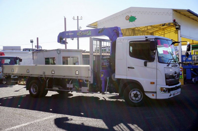 日野 レンジャー 中型 平ボディ（クレーン付） 2KG-FD2ABA(98937) 6枚目