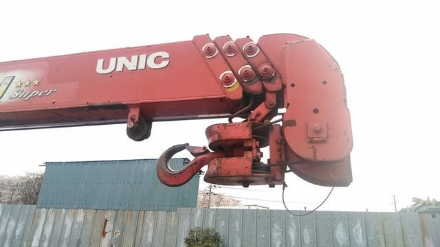 三菱ふそう キャンター 小型 平ボディ（クレーン付） PA-FE73DEN(2996) 10枚目