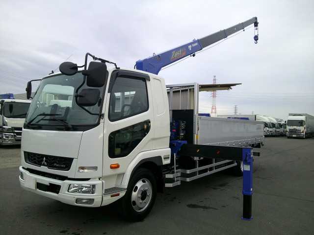 三菱ふそう ファイター 中型 平ボディ（クレーン付） 2KG-FK62F(99131) 12枚目