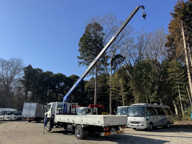 いすゞ フォワード 中型 平ボディ（クレーン付） TKG-FRR90S2(99184) 15枚目