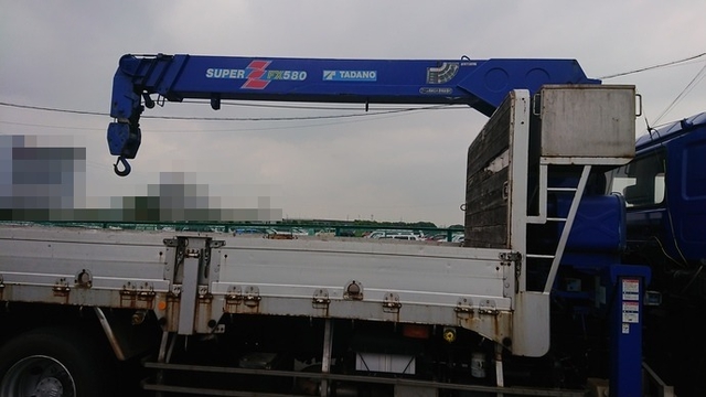 UDトラックス（日産） ビッグサム 大型 平ボディ（クレーン付） KC-CD53BTF(3414) 2枚目
