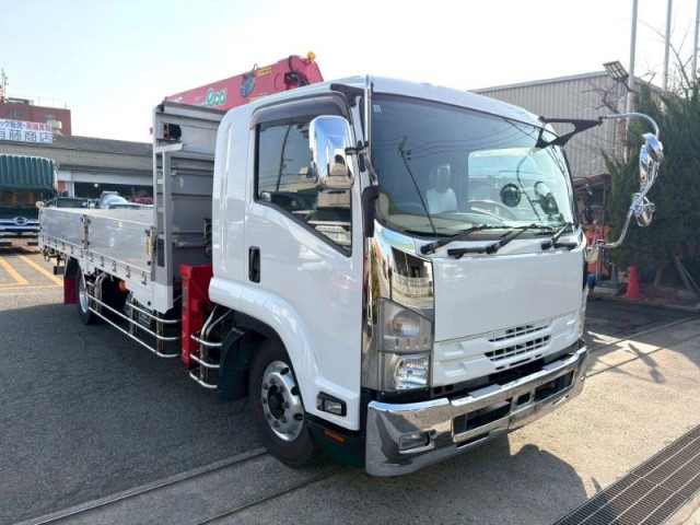 いすゞ フォワード 増トン 平ボディ（クレーン付） LPG-FTR90T2(99196) 2枚目