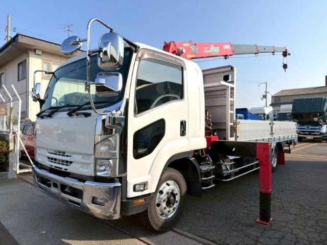 いすゞ フォワード 増トン 平ボディ（クレーン付） LPG-FTR90T2(99196) 5枚目