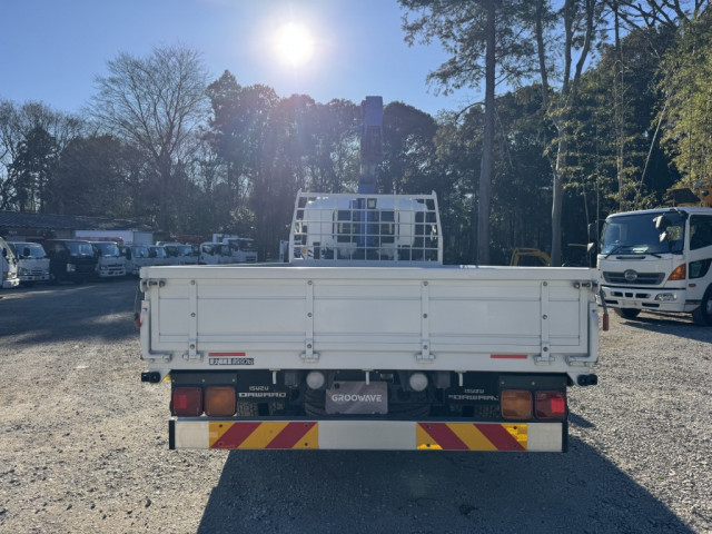 いすゞ フォワード 中型 平ボディ（クレーン付） TKG-FRR90S2(99201) 6枚目