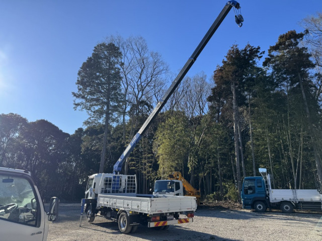 いすゞ フォワード 中型 平ボディ（クレーン付） TKG-FRR90S2(99201) 14枚目