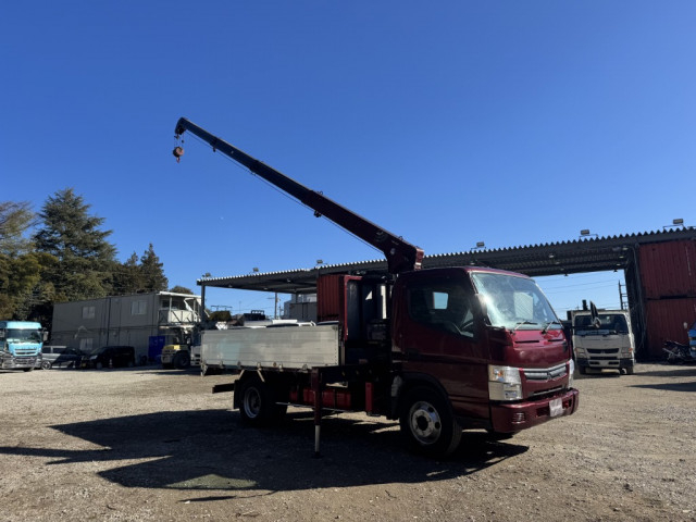 三菱ふそう キャンター 小型 平ボディ（クレーン付） TKG-FEB80(99204) 2枚目