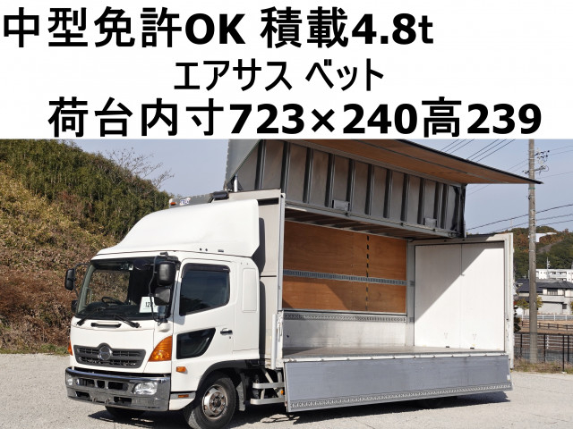 日野 レンジャー 増トン ウィング TKG-GD7JPAG(99221) 1枚目