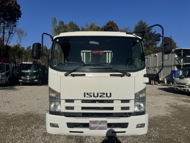 いすゞ フォワード 中型 平ボディ（クレーン付） TKG-FRR90S1(99231) 5枚目