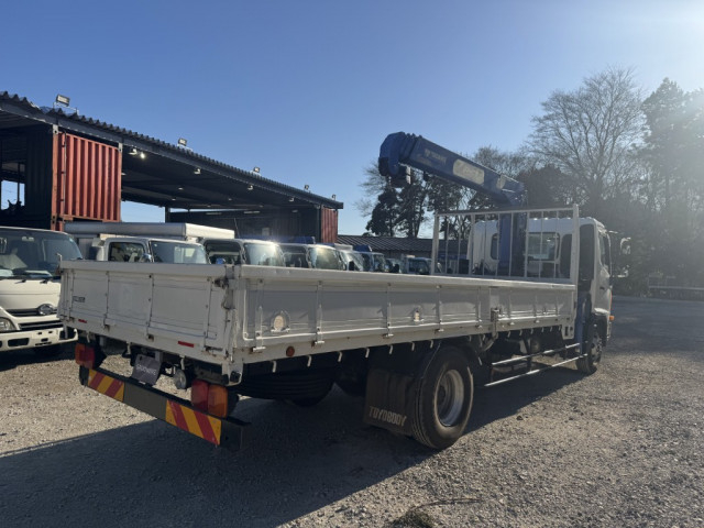 日野 レンジャー 中型 平ボディ（クレーン付） TKG-FC9JKAP(99234) 3枚目