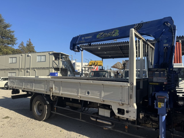 日野 レンジャー 中型 平ボディ（クレーン付） TKG-FC9JKAP(99234) 6枚目