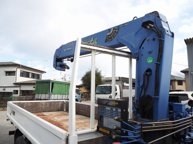 いすゞ エルフ 小型 平ボディ（クレーン付） TKG-NMR85AR(99246) 18枚目