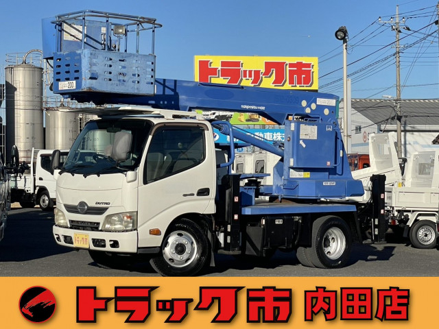 Hino dutro Small Aerial work platform trucks SKG-XZU600E(99255) 1枚目