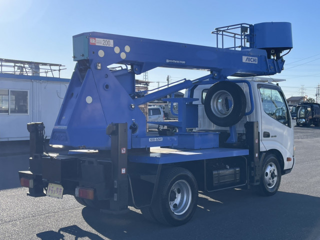 Hino dutro Small Aerial work platform trucks SKG-XZU600E(99255) 5枚目