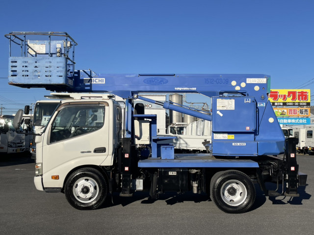 Hino dutro Small Aerial work platform trucks SKG-XZU600E(99255) 8枚目