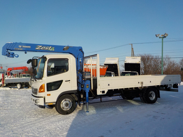 日野 レンジャー 中型 平ボディ（クレーン付） SKG-FC9JKAP(99257) 8枚目