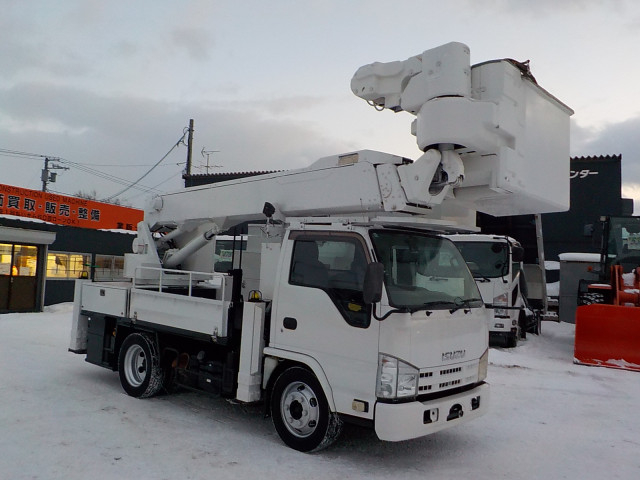 Isuzu elf Middle Aerial work platform trucks SKG-NKR85YN(99261) 3枚目