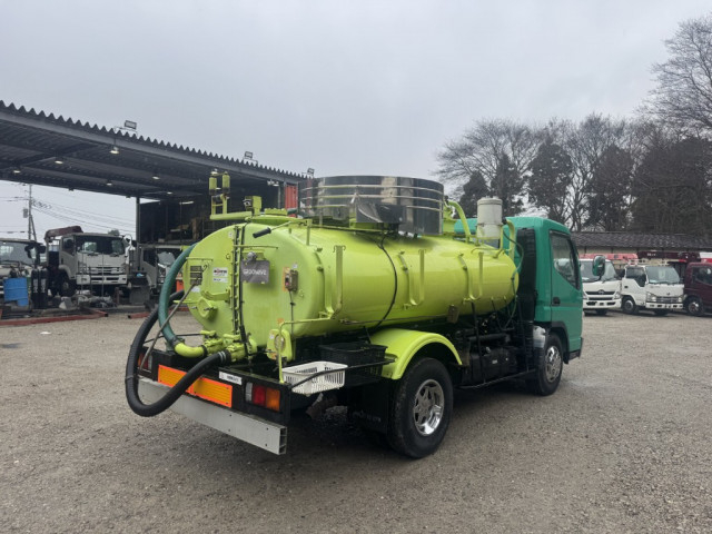 三菱ふそう キャンター 小型 バキュームカー/糞尿車 PDG-FE83DY(99274) 3枚目