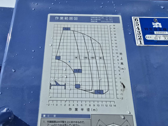 日野 デュトロ 中型 高所作業車 BDG-XZU334M(99273) 20枚目