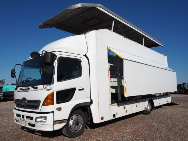 日野 レンジャー 増トン キャリアカー PK-FJ7JLFA(99286) 2枚目