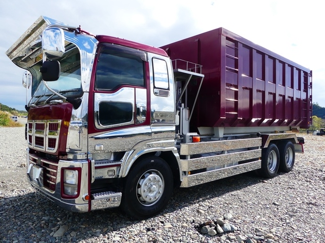 いすゞ ギガ 大型 コンテナ専用車 QKG-CYZ77AM(53468) 3枚目