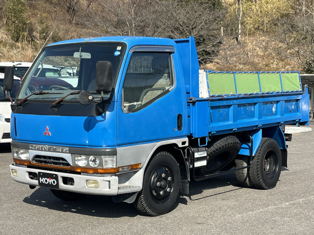 三菱ふそう キャンター 小型 土砂ダンプ KC-FE538BD(99296) 1枚目