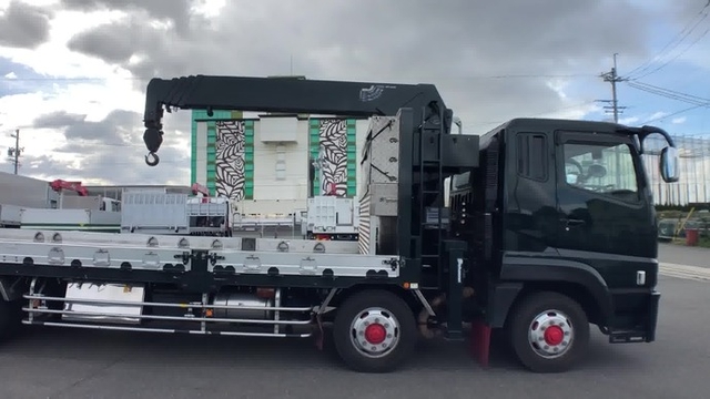 三菱ふそう スーパーグレート 大型 平ボディ（クレーン付） BDG-FS54JZ(37614) 30枚目