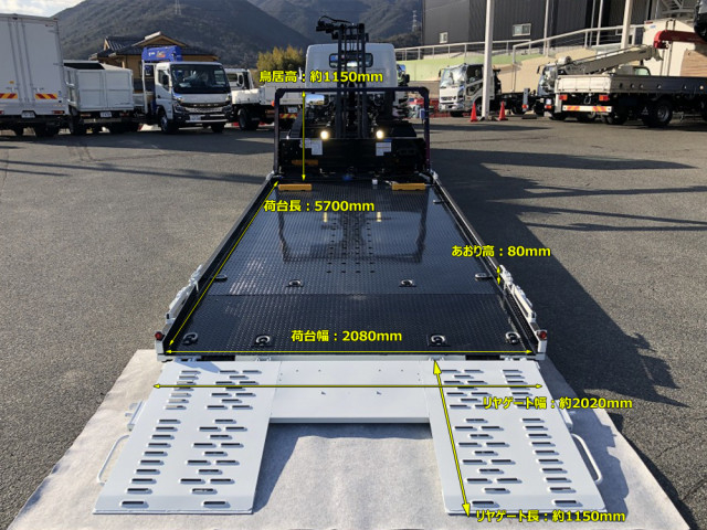 三菱ふそう キャンター 小型 キャリアカー 2PG-FEB80(99443) 10枚目