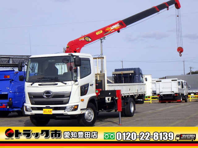 日野 レンジャー 小型 平ボディ（クレーン付） 2KG-FC2ABA(99552) 1枚目