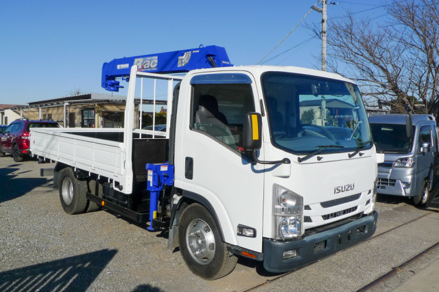 Isuzu elf Small Crane equipped trucks TPG-NPR85N(99564) 6枚目