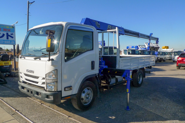 Isuzu elf Small Crane equipped trucks TPG-NPR85N(99564) 13枚目