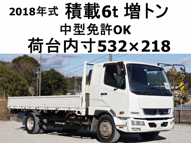 三菱ふそう ファイター 増トン 平ボディ 2KG-FK62FY(99567) 1枚目