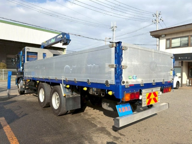 UDトラックス（日産） クオン 大型 平ボディ（クレーン付） QPG-CW5YL(99575) 8枚目