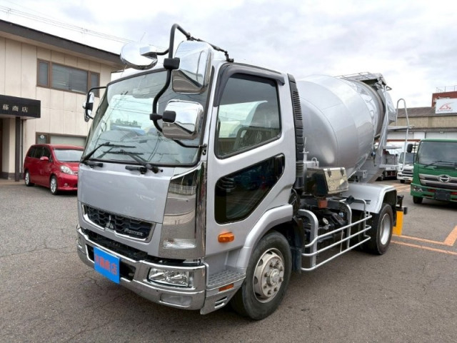 三菱ふそう ファイター 増トン ミキサー車 QKG-FK72FZ(99579) 1枚目