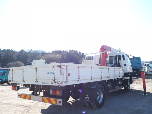 三菱ふそう ファイター 中型 平ボディ（クレーン付） TKG-FK61F(99592) 5枚目