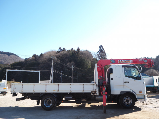 三菱ふそう ファイター 中型 平ボディ（クレーン付） TKG-FK61F(99592) 6枚目