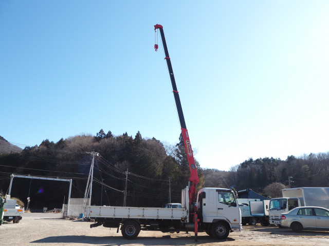 三菱ふそう ファイター 中型 平ボディ（クレーン付） TKG-FK61F(99592) 12枚目