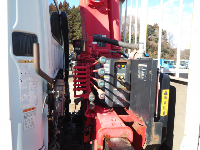 三菱ふそう ファイター 中型 平ボディ（クレーン付） TKG-FK61F(99592) 14枚目