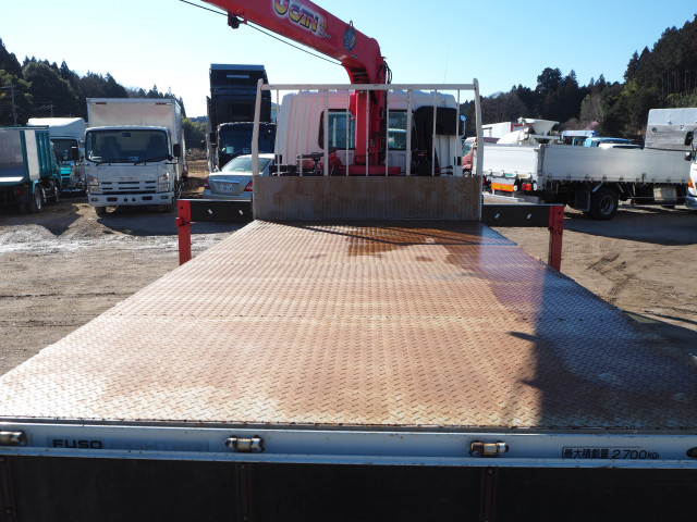 三菱ふそう ファイター 中型 平ボディ（クレーン付） TKG-FK61F(99592) 17枚目