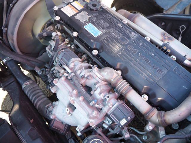 三菱ふそう ファイター 中型 平ボディ（クレーン付） TKG-FK61F(99592) 40枚目